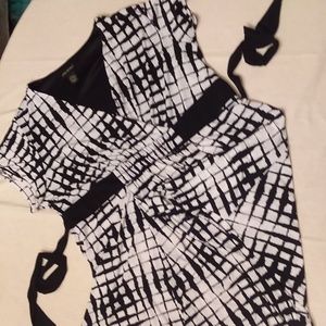 Lane Bryant - Black/White Dress